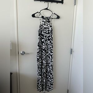 Ava Sky Geometric Print Jumpsuit